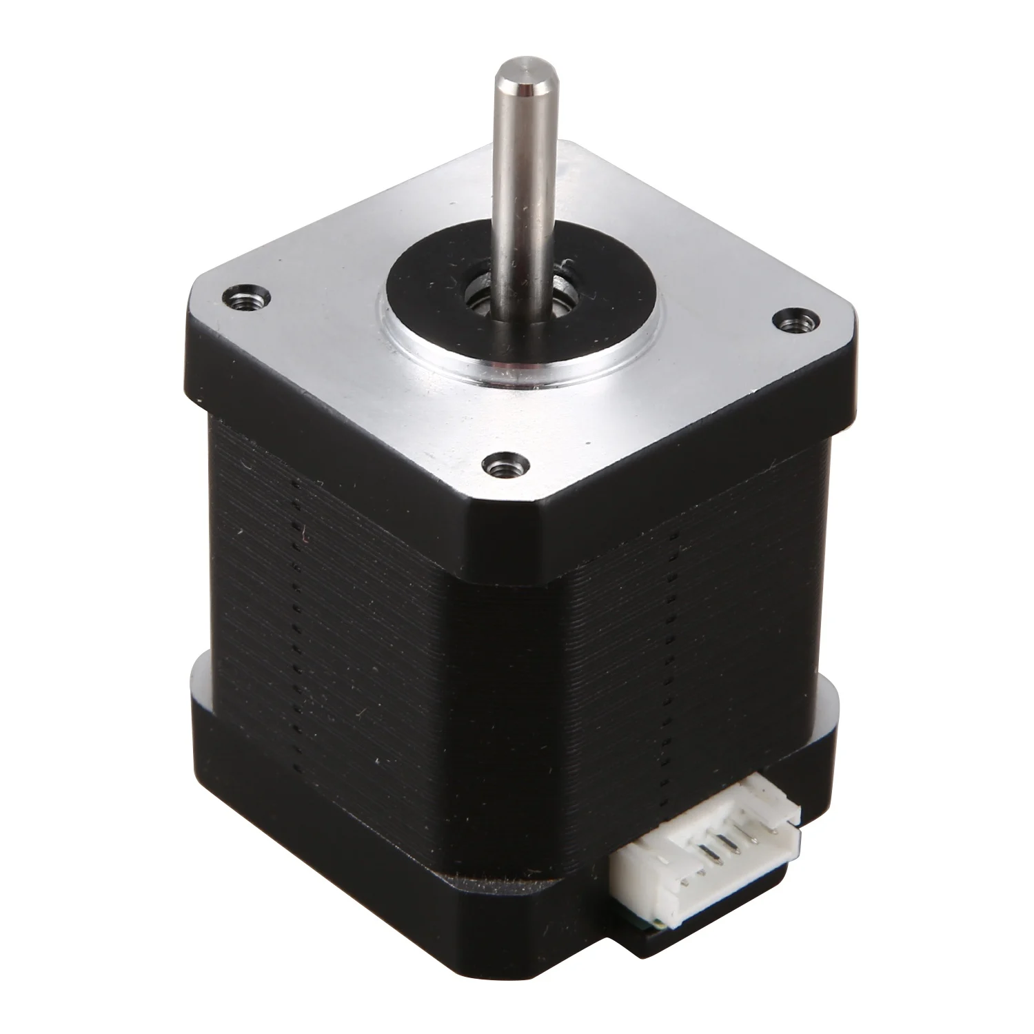 Шаговый электродвигатель Nema 17 48 мм 42bygh 2A 4-Lead (17Hs8401) кабель 1 м для 3D-принтера с ЧПУ