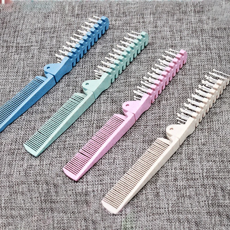 

Портативная дорожная Щетка для волос, Массажная щетка для головы, щетка для мелких зубов, Мультяшные Милые Складные Инструменты для укладки...