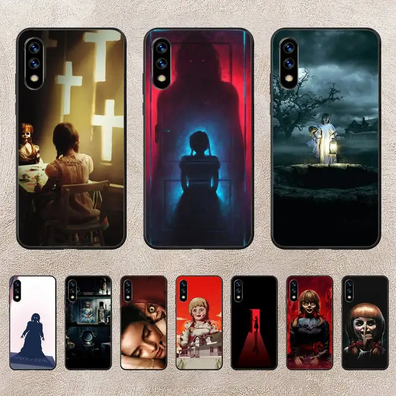 

Annabelle Horror Movie Phone Case For Huawei P10 P20 P30 P50 Lite Pro P Smart Plus Cove Fundas