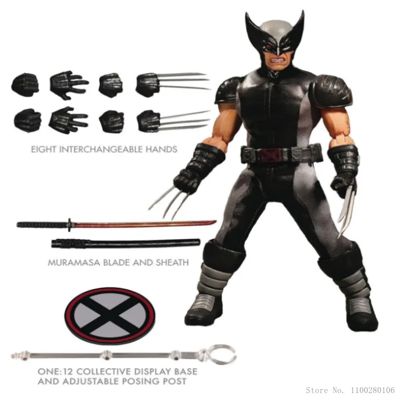One:12 Marvel X-men Wolverine Super Hero 6 Сочлененные Фигурки игрушек |