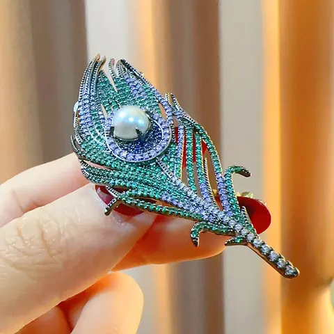 Брошь SKEDS из цинкового сплава