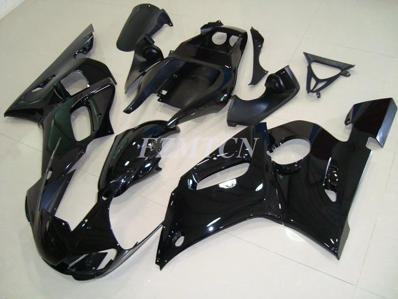 

4Gifts New ABS Motorcycle Fairings Kit Fit For YAMAHA YZF- R6 1998 1999 2000 2001 2002 98 99 00 01 02 Bodywork Set Black