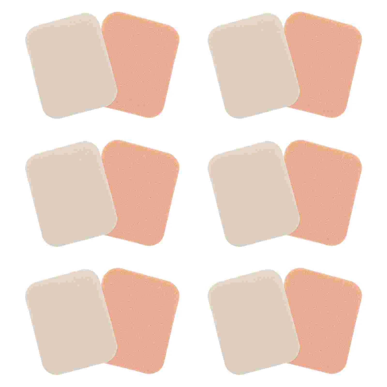 

12Pcs Creative Convenient Durable Practical Cosmetics Puffs Makeup Puffs for Girls