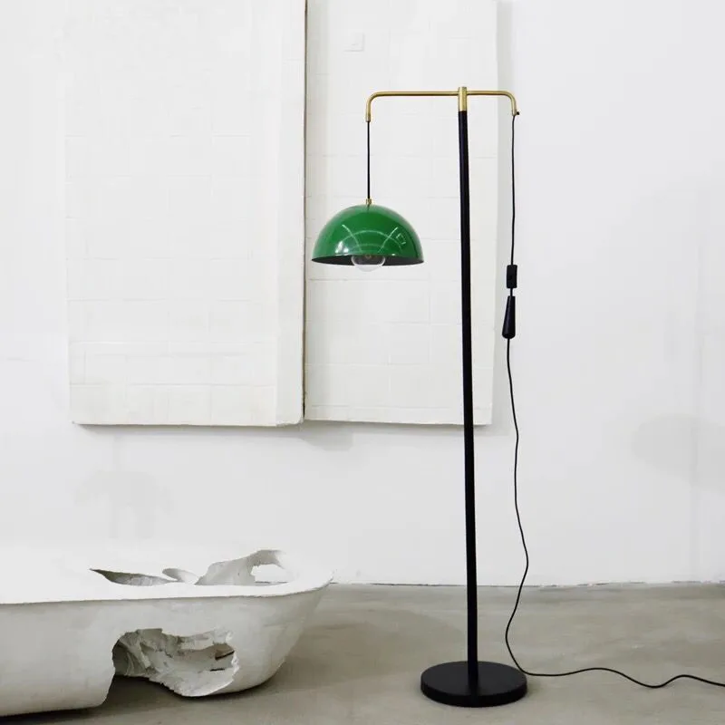 

Northern Europe Design Iron Floor Lamp Warm Light Eye Protection Iron Lamp Body Led Vertical Living Room Bedroom Decorative