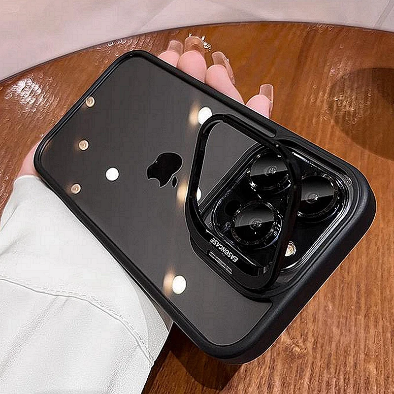 Новый роскошный металлический держатель для объектива камеры Чехол-подставка