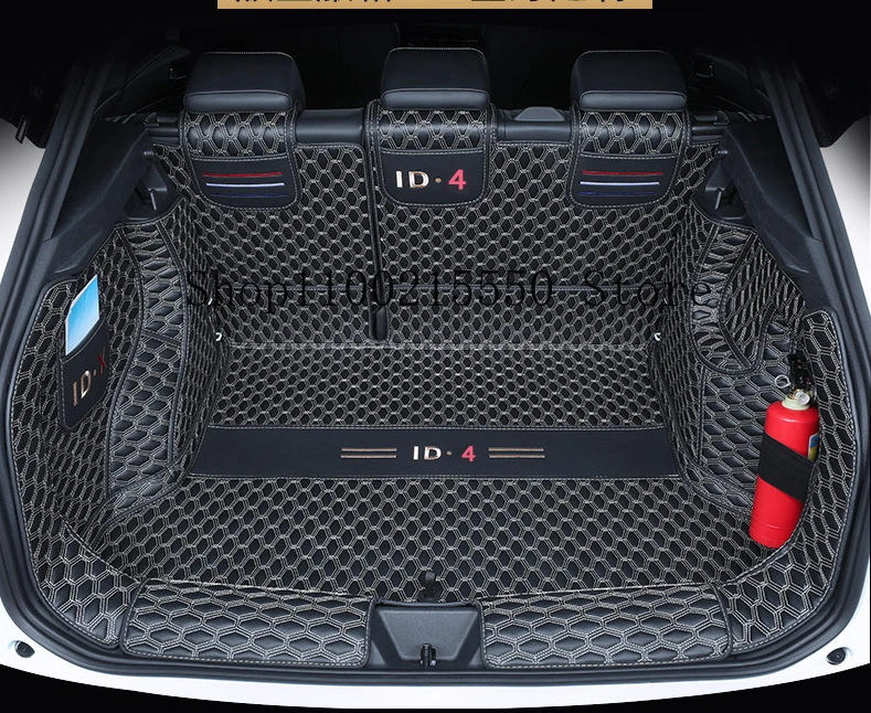 Для VW Volkswagen ID4X 2023 автомобильные аксессуары ID.4CROZZ коврики для багажника полное