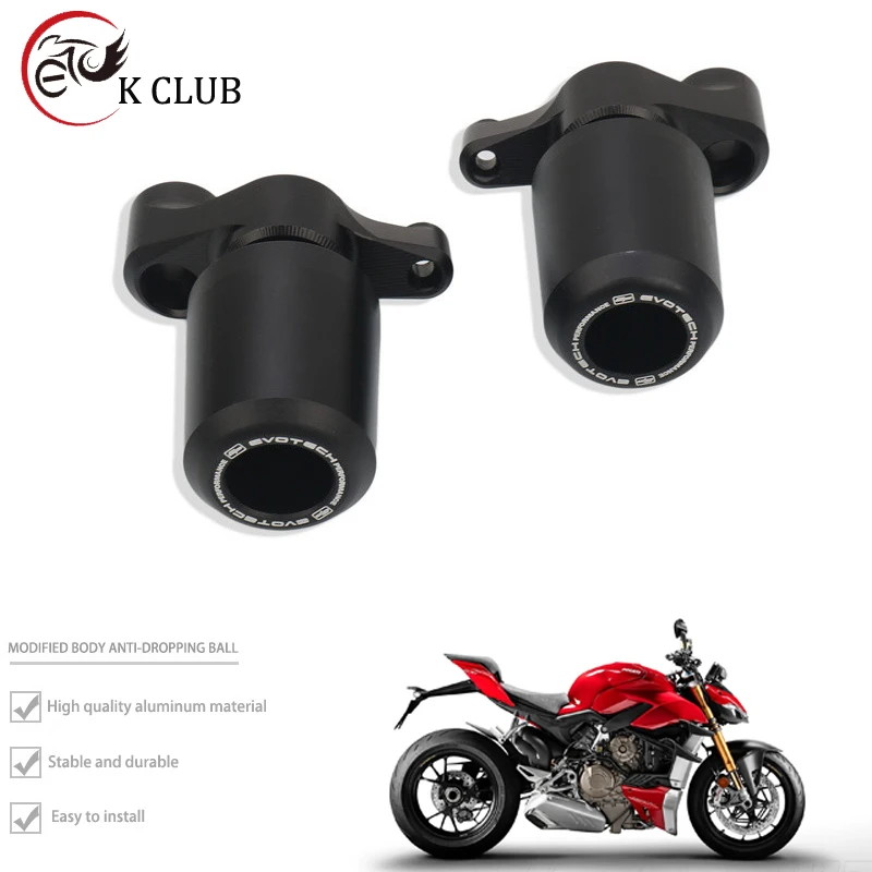 

For DUCATI Streetfighter V4 V4S 2020-2023 2021 Motorcycle Falling Protection Frame Slider Fairing Guard Crash Protector