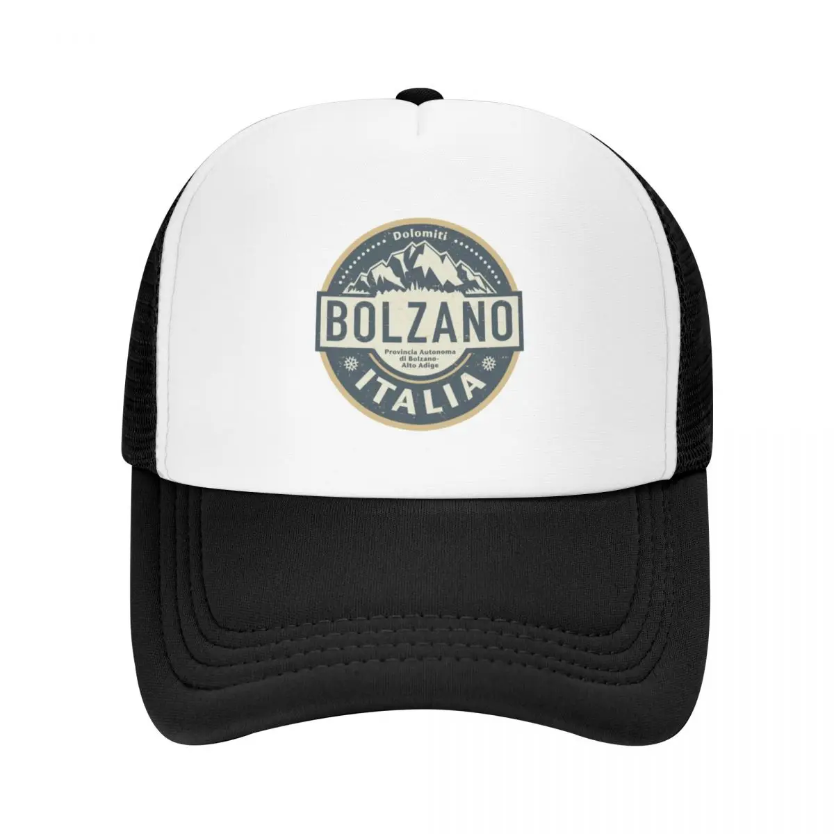 

New Bolzano, Italy Baseball Cap Mountaineering Sunscreen Golf Hat Man black Hats For Women Men'S