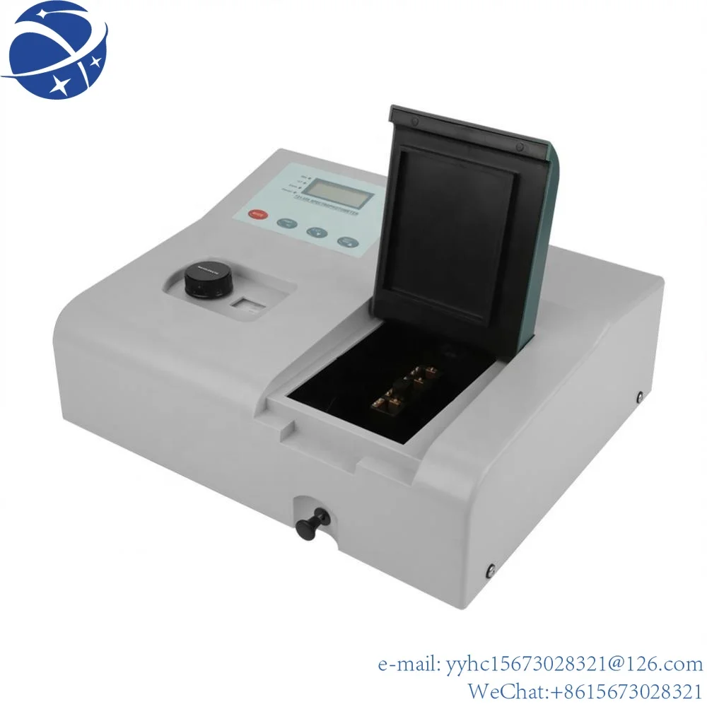

Yun Yi UV1100/752 Goedkope Draagbare Uv Vis Spectrofotometer Prijs 195-1020nm China Voor Water Kwaliteit Testen