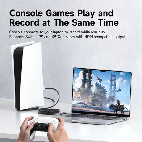 Карта видеозахвата Hagibis USB 3.0 HDMI