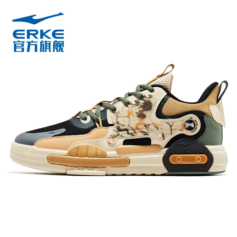 

Hongxing Erke Men's Shoes Strange Spring Board Shoes Autumn New Thick Sole Retro Casual Fashion Sports Shoes