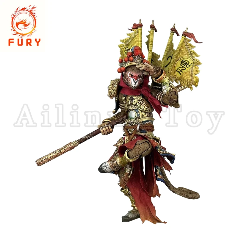 [Предзаказ]Fury Toys 1/12 7-дюймовая фигурка Great Sage Equal to Heaven Sun Wukong Аниме Модель
