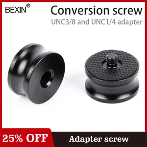 Алюминиевый адаптер для камеры BEXIN ZH0102, Быстроразъемное винтовое крепление для штатива камеры, Шариковая головка, монопод