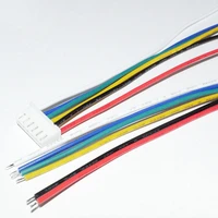 10cm 24awg xh2 54 xh 2 54mm 2 54 2p3p4p5p6 pin single female connector with flat cable 1007