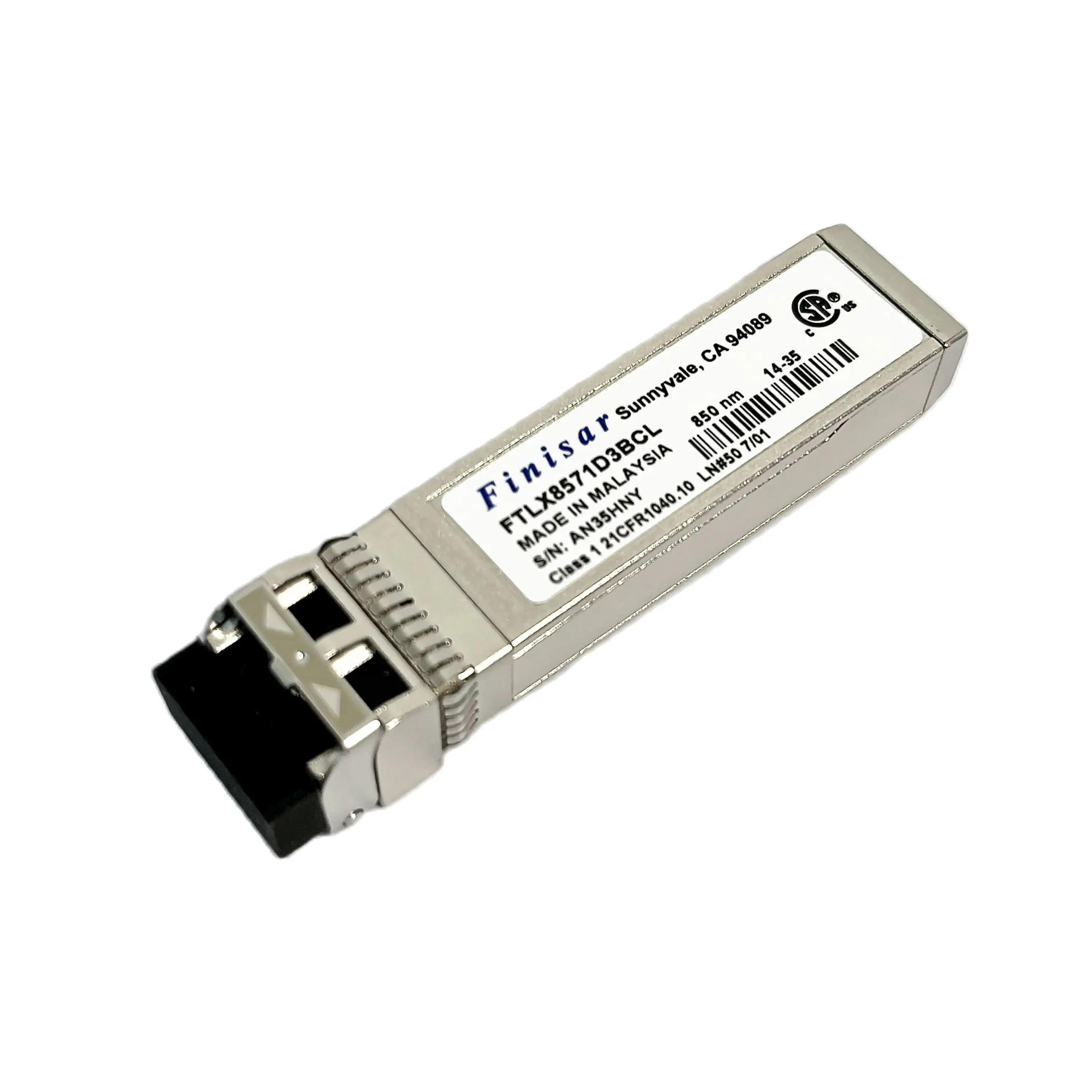 Мультимодовый SFP + трансивер Finisar FTLX8571D3BCL SFP + SR/SW 10 Гбит/с 850нм * Бесплатная доставка * Мультимодовый SFP + трансивер Finisar FTLX8571D3BCL SFP + SR/SW 10 Гбит/с 850нм * Бесплатная доставка *