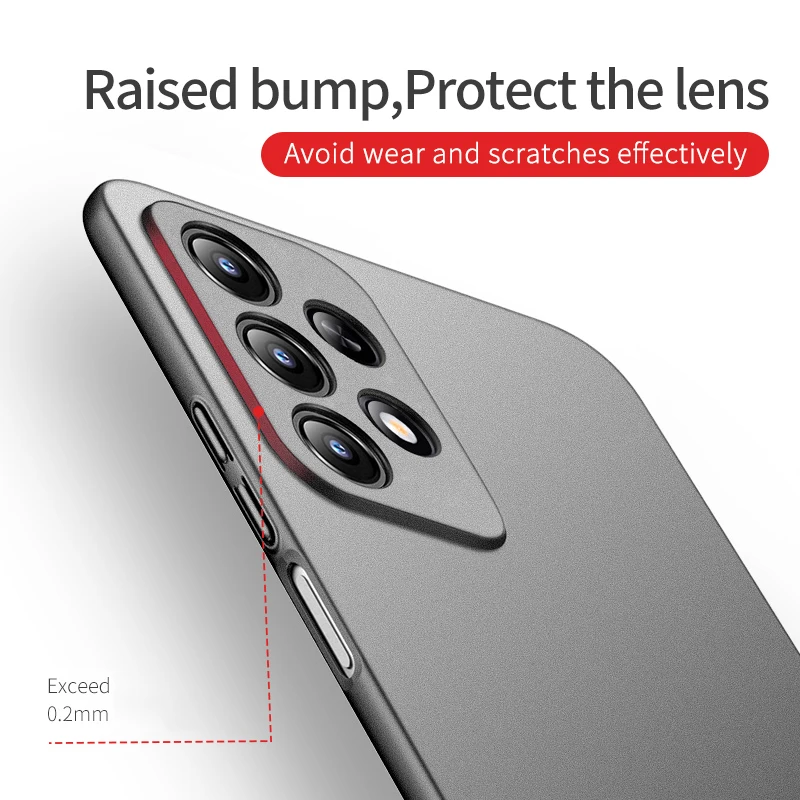 For Samsung A52 Case Hard Plastic Ultra Slim Cases For Samsung Galaxy A21s A51 A71 A12 A13 A32 A52s A52 A72 A33 A53 A73 5G Cover