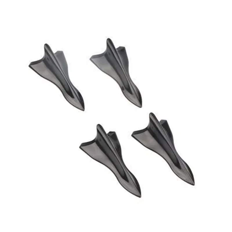 

Универсальный задний спойлер с плавниками акулы на крышу, комплект крыльев, спойлер на крышу автомобиля, спойлер на бампер, диффузор с плавником акулы, генератор вихревого