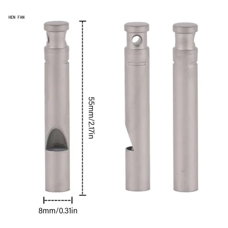 Титановые свистки для выживания громкий свисток экстренных ситуаций на открытом
