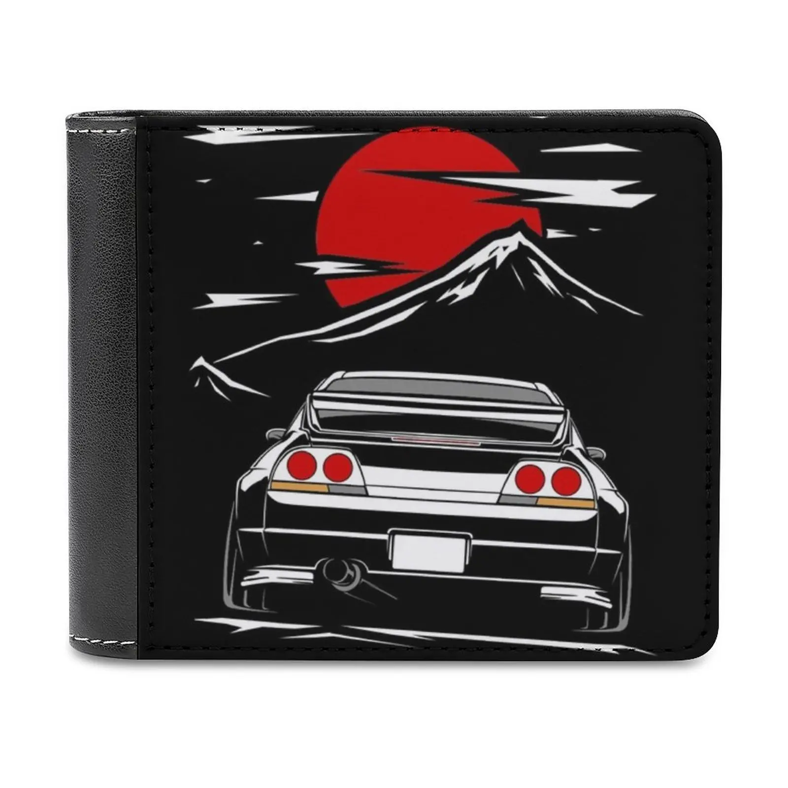 

Nissan Skyline R33 Haruna Leather Wallet Credit Card Holder Luxury Wallet Nissan Silvia 180Sx 200Sx 240Sx Schassis Zenki Kouki