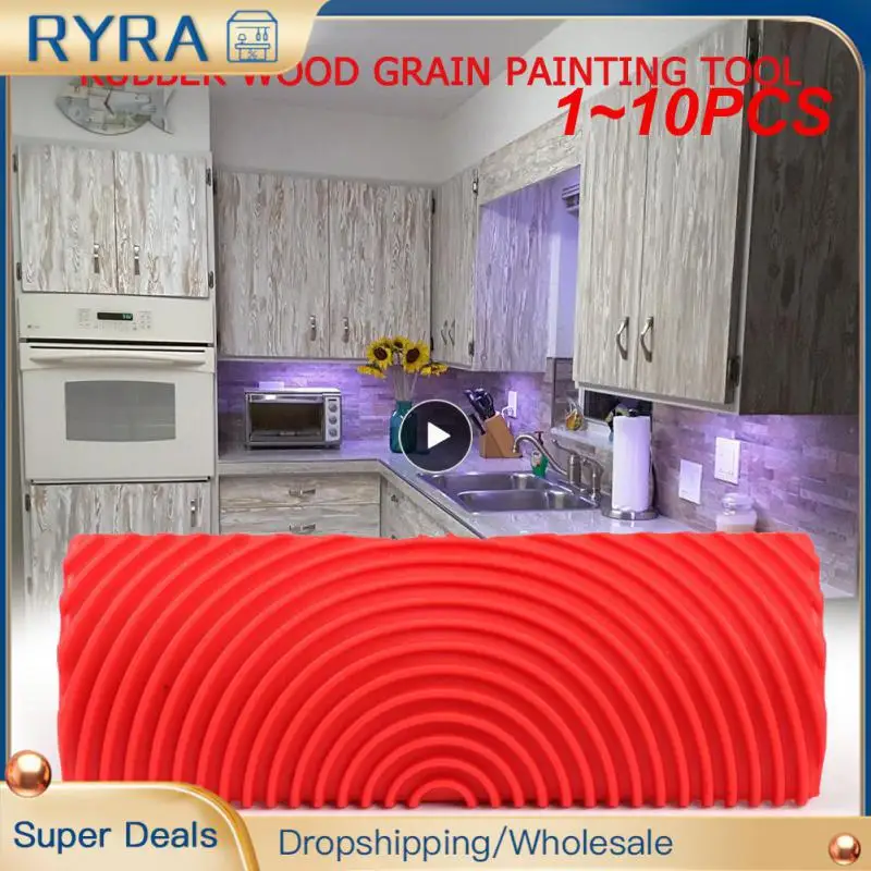 

1-10 шт./набор, резиновые роликовые кисти для рисования