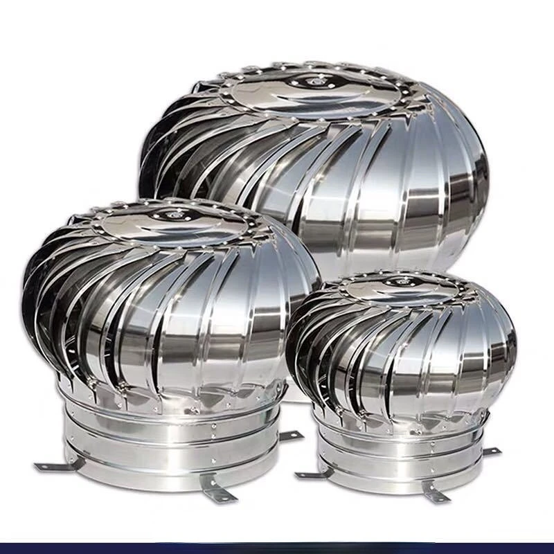 

Fan with Wind Powered Roof Turbine ventilator