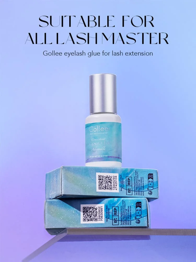 Gollee новейший клей Genius Fix всепогодный для наращивания ресниц в мире 0 5 с быстрая