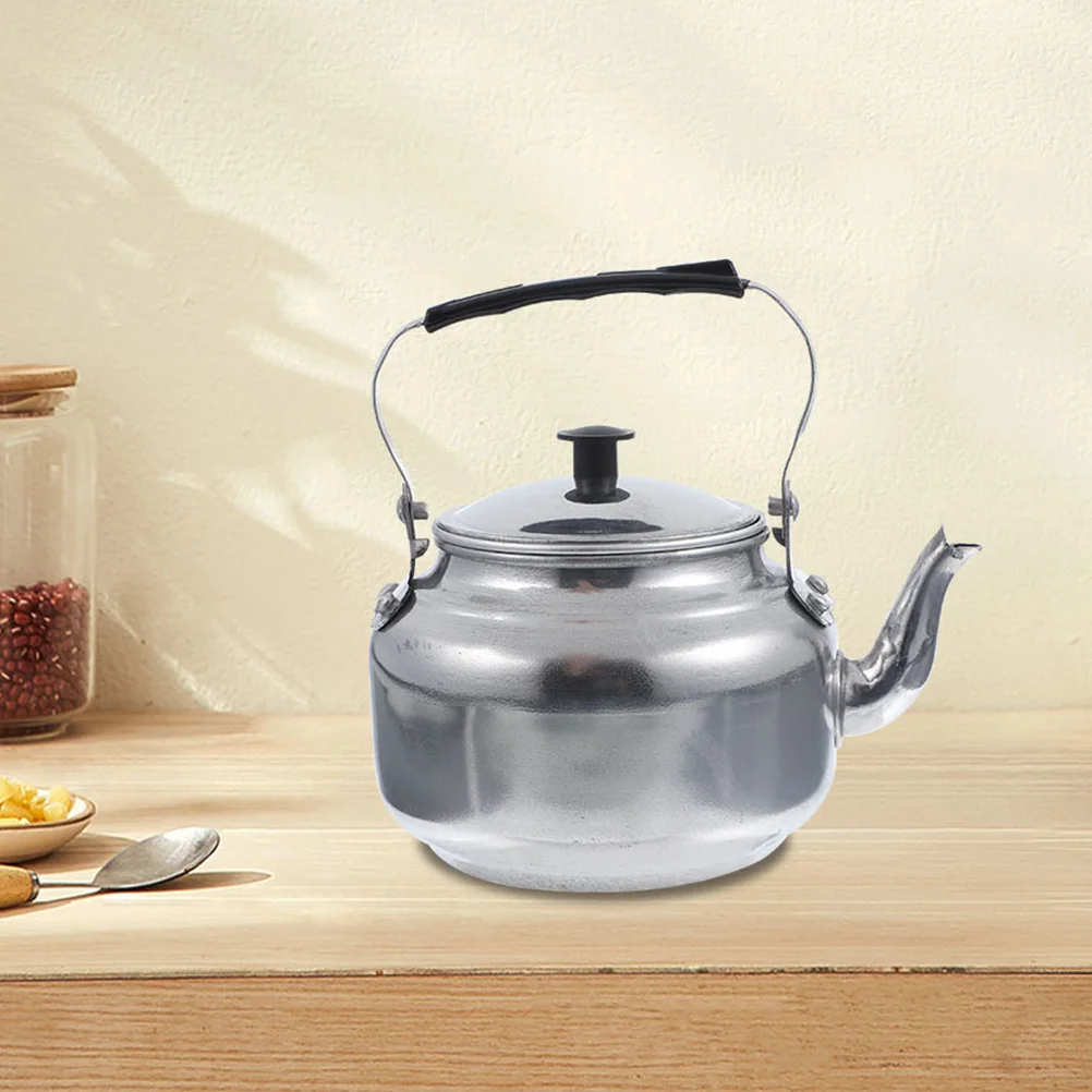 

2 Pcs South Korea Handheld Water Kettle Camping Tea Household Stovetop Coffee Mini Handle Teakettles Daily Supply