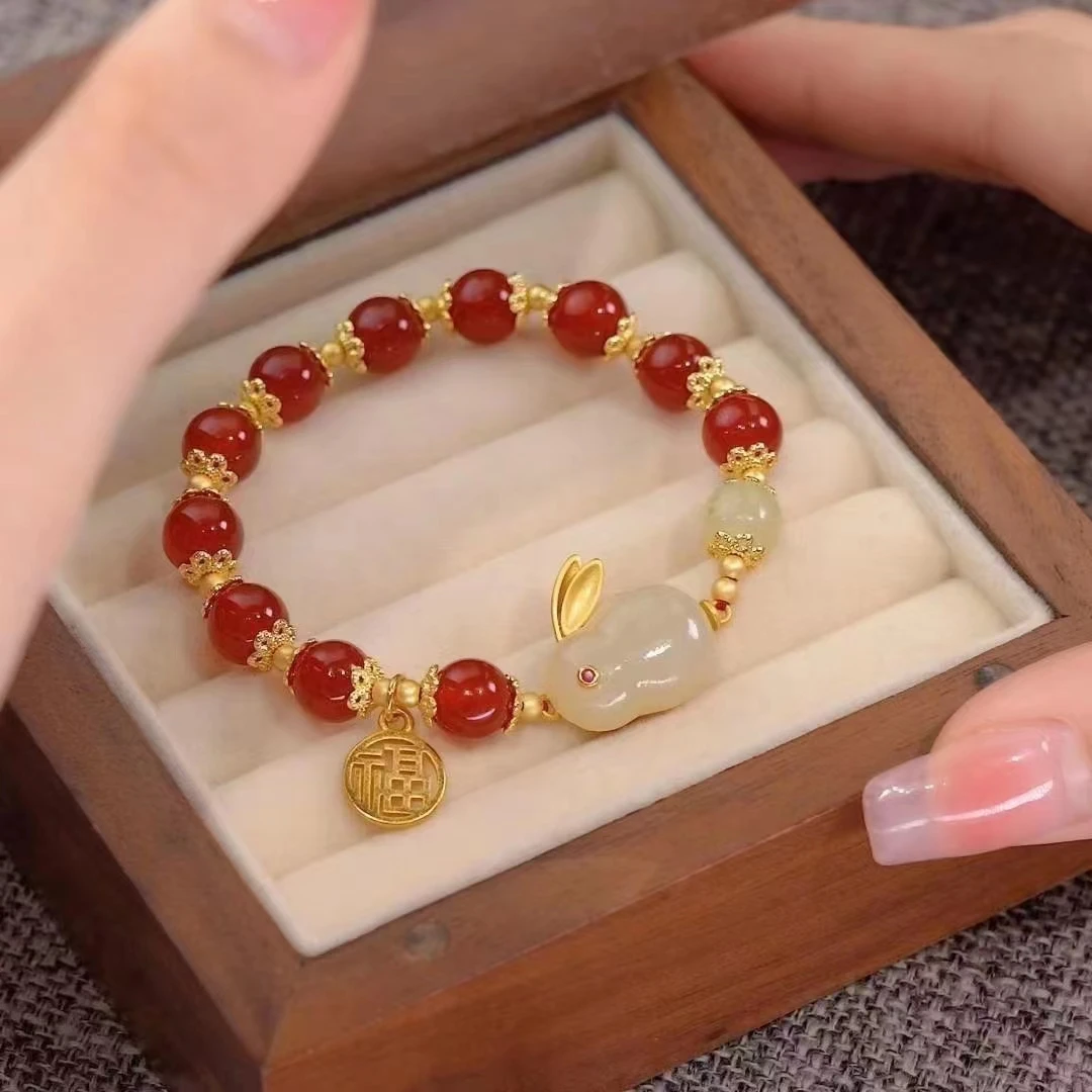 

China Hetian Yutu Fu Brand High Beauty Lady Bracelet