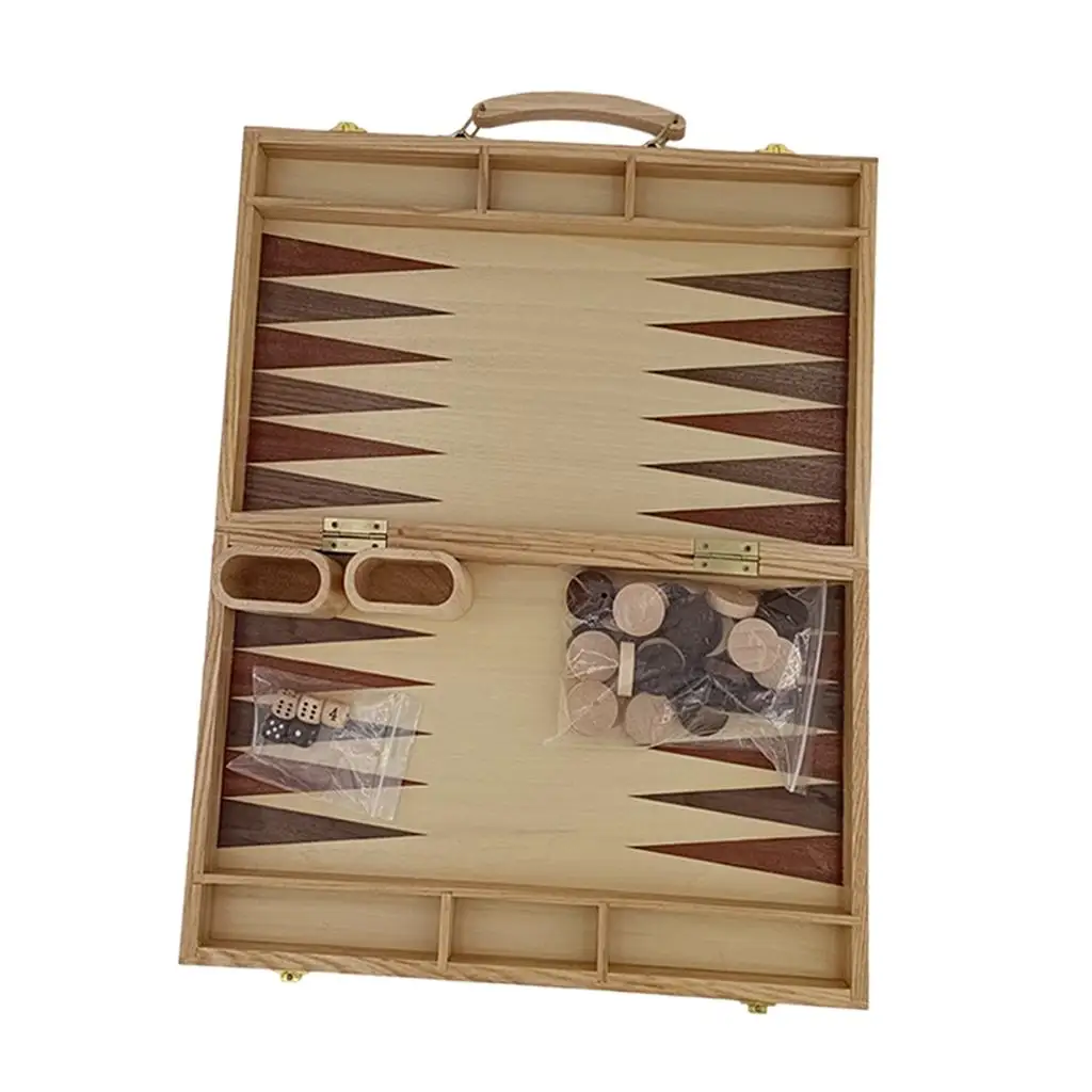 Деревянный набор для нарды классический традиционный портативный средний