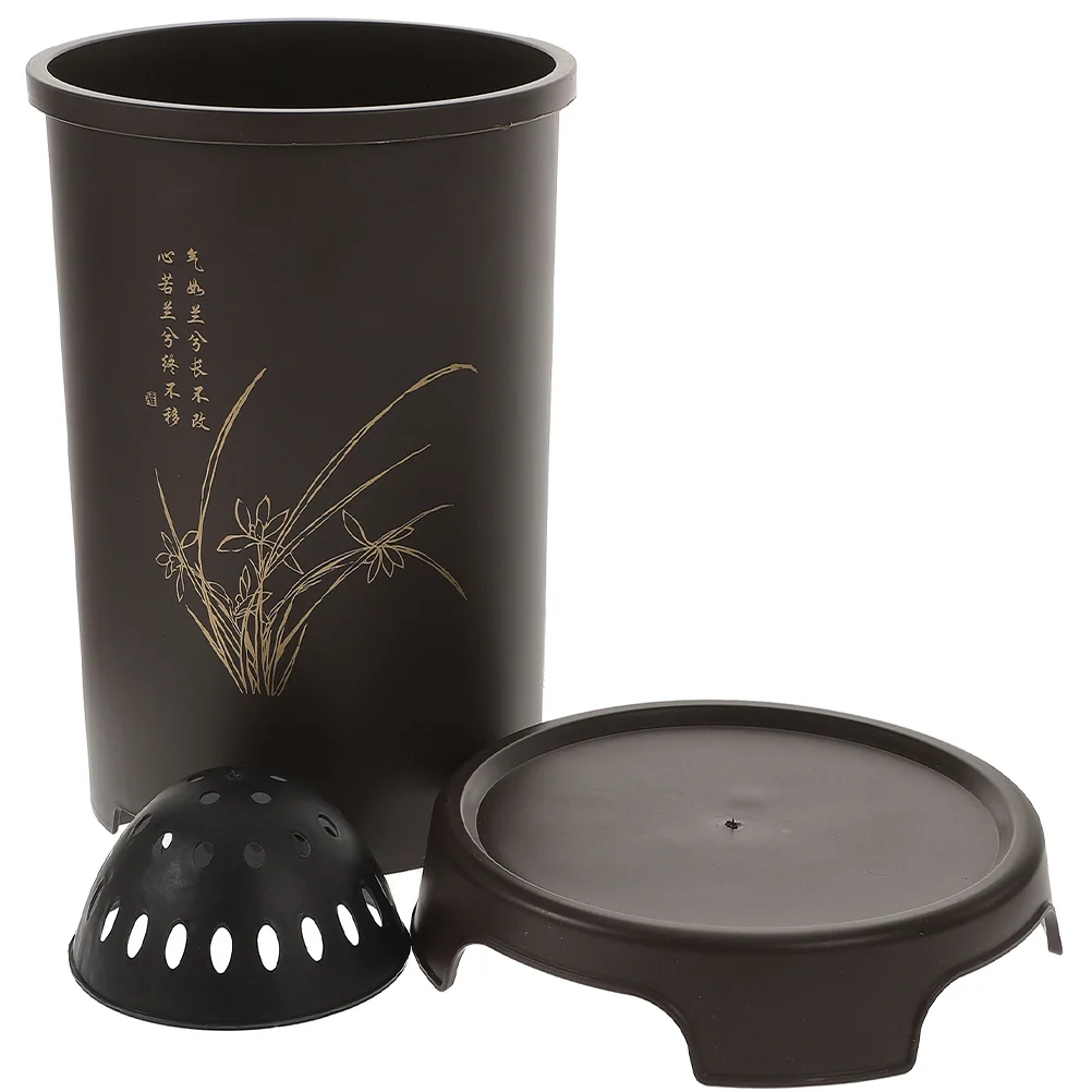 

Holder Planting Flowerpot Indoor Breathable Pots Resin Flower Pot Nursery