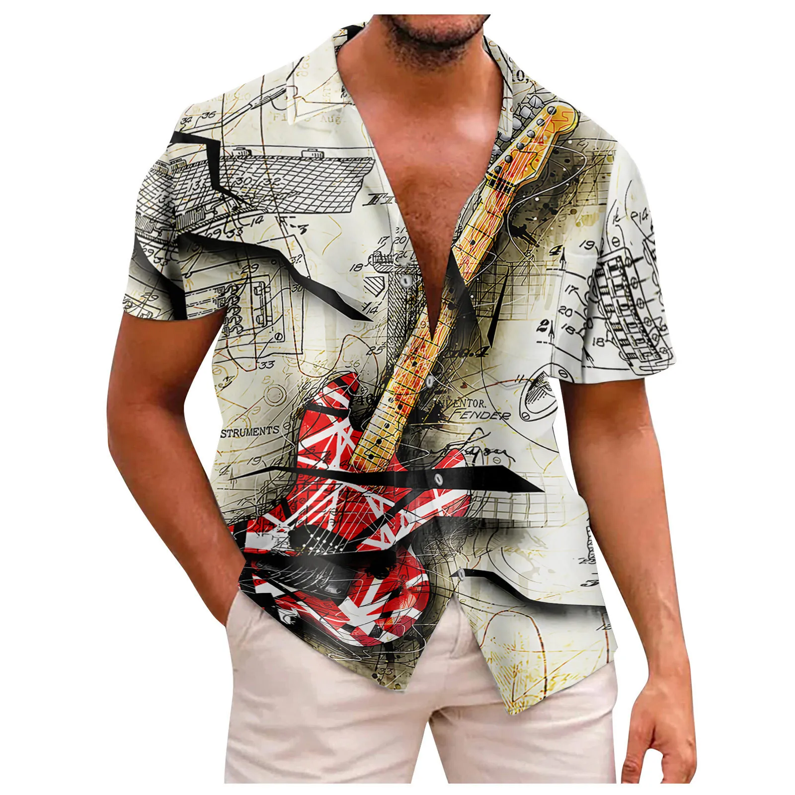 

Винтажная гавайская рубашка с аниме для мужчин, летние элегантные рубашки 2023 для мужчин, дизайнерские пляжные рубашки с коротким рукавом, м...