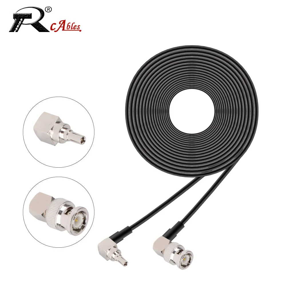 

Кабель-удлинитель CRC9 коаксиальный, 90 градусов на разъем BNC, RG174