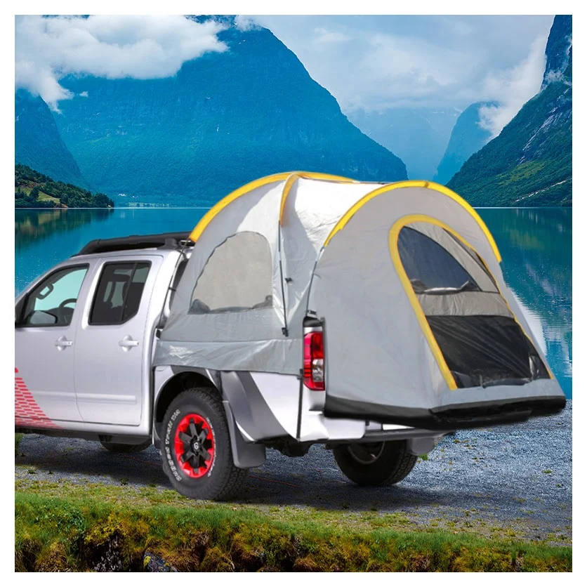 

Outdoor Hiking Sunshade Folding Car roof Rear Tent shade Umbrella Bent Automatic Waterproof Roof Top Tent Car Awning Tent