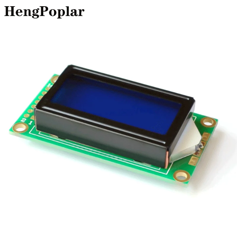 

0802A character type LCD screen 8 * 2 lines yellow screen LCD screen LCD Winder