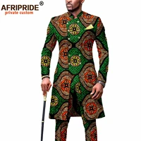 mens suit african clothing dashiki printed jacket and ankara pants 2 piece set dress suit ankara outwear for wedding a2016054