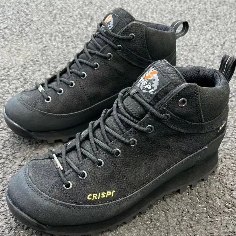 Men`s  GTX waterproof Genuine leather breathable anti-slip hiking working boots mens outdoor camping walking boots