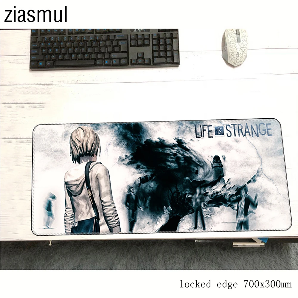 Коврик для мыши Life Is Strange, индивидуальный игровой коврик для мыши 70x30 см, игровой коврик для мыши, геймерский компьютерный стол, подарок для мальчика, коврик для ноутбука, коврик для мыши, ПК (art.: 3920d049c66d6) - 3920d049c66d6