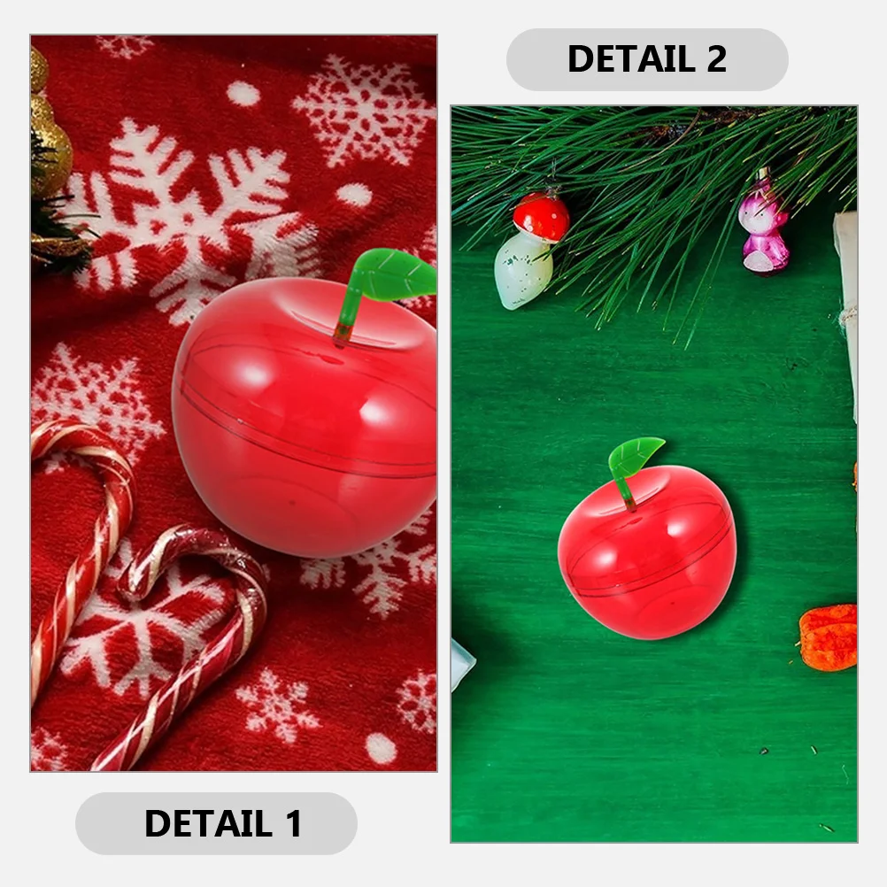 10 шт. рождественская коробка для яблок украшения свадебной церемонии футляры