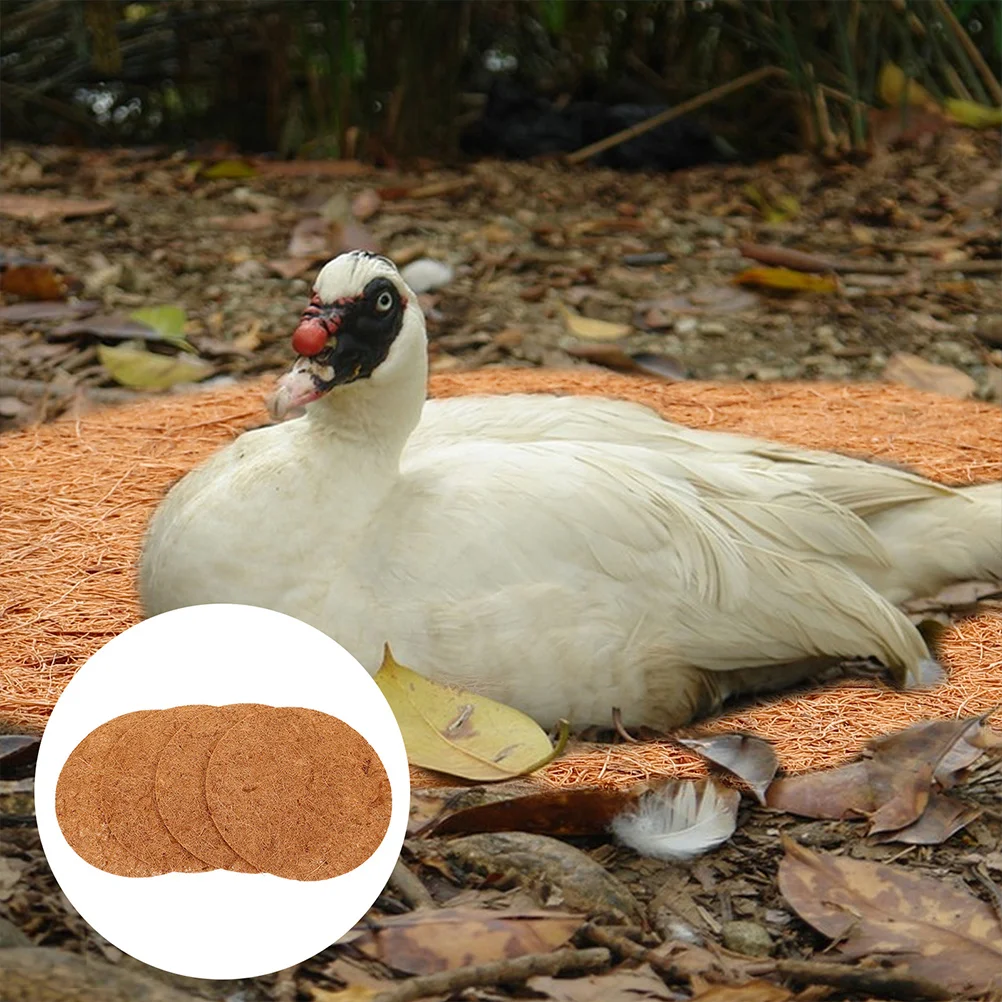 Birdcage Mat Cages Parrot Breeding Premium Pet Mats Thicken Light Brown Coconut Palm Silk Pads