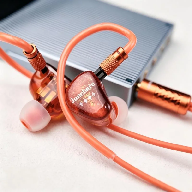Фото Наушники-вкладыши LETECIEL Junebarc Torrent HiFi с проводным подключением, 10BA IEMs, 3-полосный кроссовер, Knowles Sonion, MMCX 4.4 мм, мониторные наушники №1