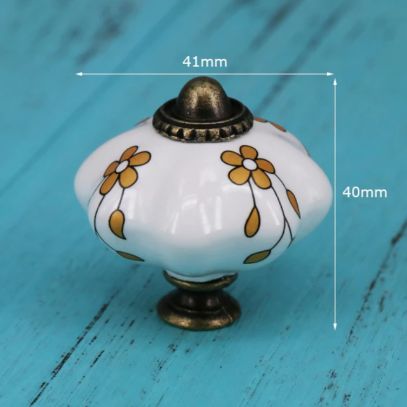 

1x Керамические ручки для кухни, ручка из фарфора, античная бронза, Декоративное Оборудование