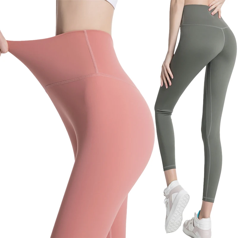 

Yoga Trousers Women Full Length Leggings High Waist Push Up Sport Fitness Running Seamless Leggings Workout Pants