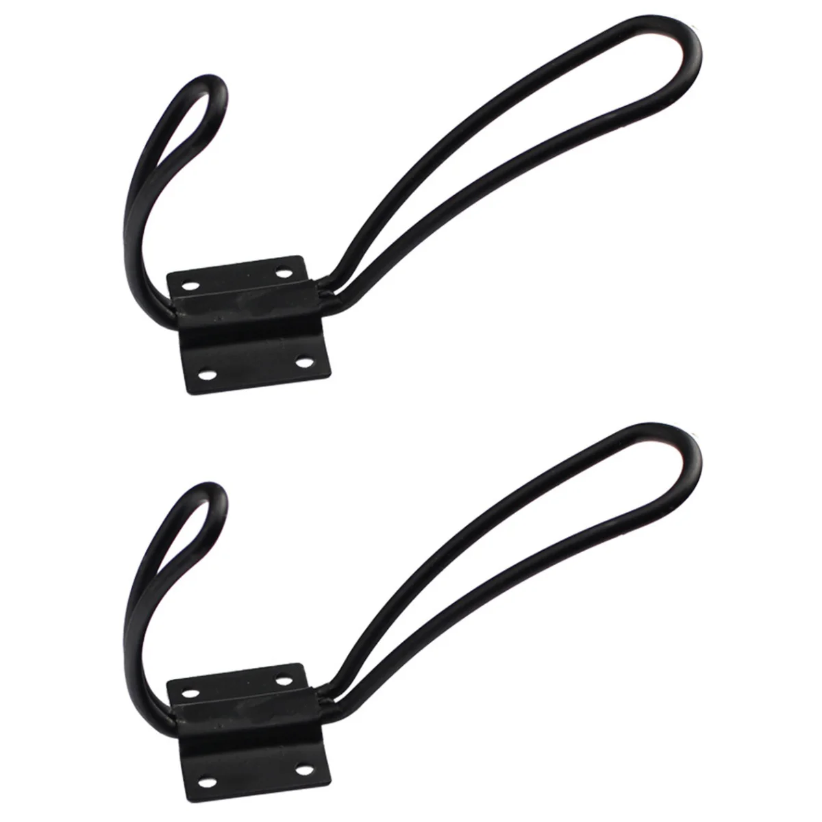 

20 pcs Rustic Wall-mounted Coat Hangers Double Cruved Hooks Heavy-duty Vintage Hooks