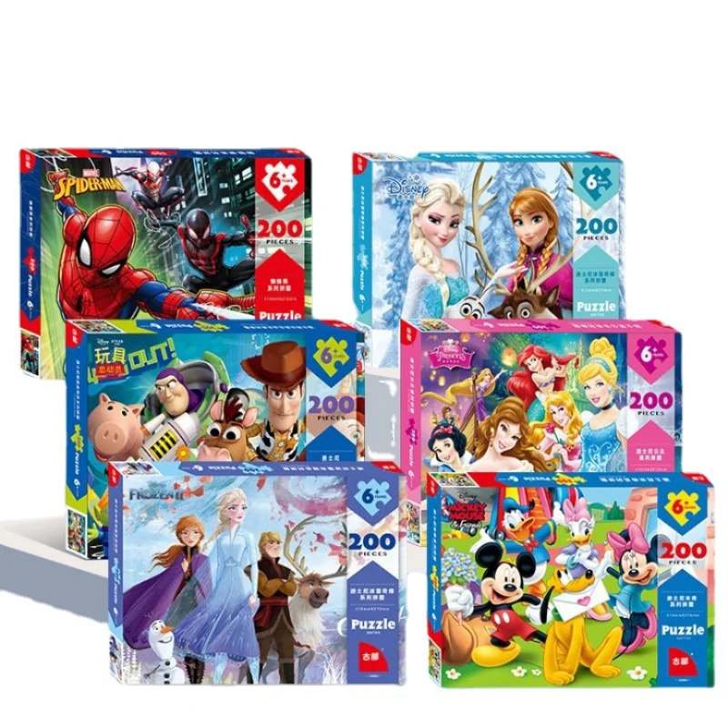 

Disney Puzzle Toys Anime Princess Marvel Mickey Fidget Sets Figures Kit Boxes Party Board Games Gifts For Kids Baby Children