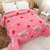 soft comfy velvet microfiber bed sheet summer quilts sofa throw blanket spring autumn various size for home pet children