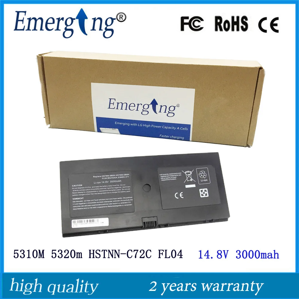 14,8 в новый Аккумулятор для ноутбука HP PROBook 580956-001 AT907AA BQ352AA 5310M 5320M DB1L FL04