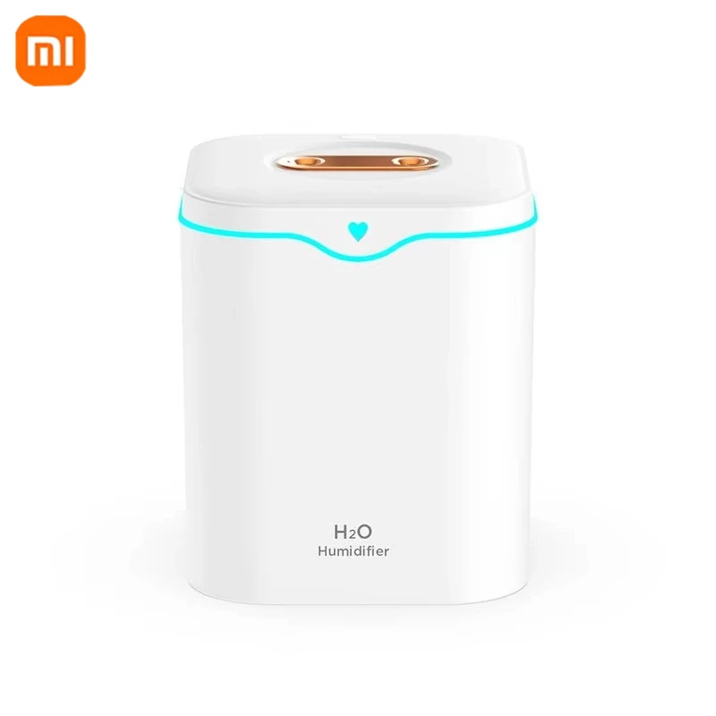 

Новый USB-увлажнитель, бесшумный двойной спрей, 2000 мл, бытовая лампа большой емкости, спрей для увлажнения воздуха в помещении, 2024