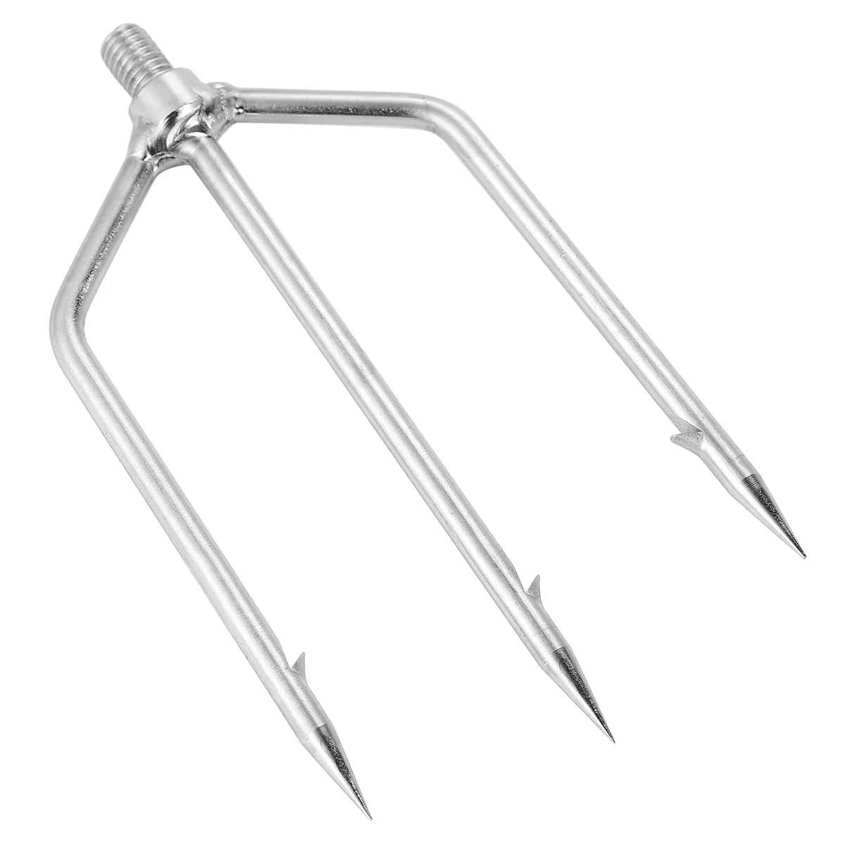 

1 Pc Fishing Barbed Stainless Silver Tool Harpoon for