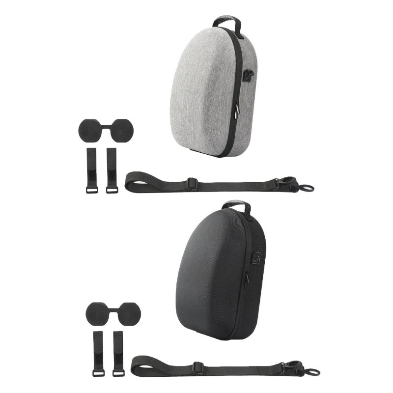 

DXAB Small Traveling Bag EVA Carrying Box for PS VR2 Headset Storage Bags Box Handbag Protectors Holder Easy to Open Close