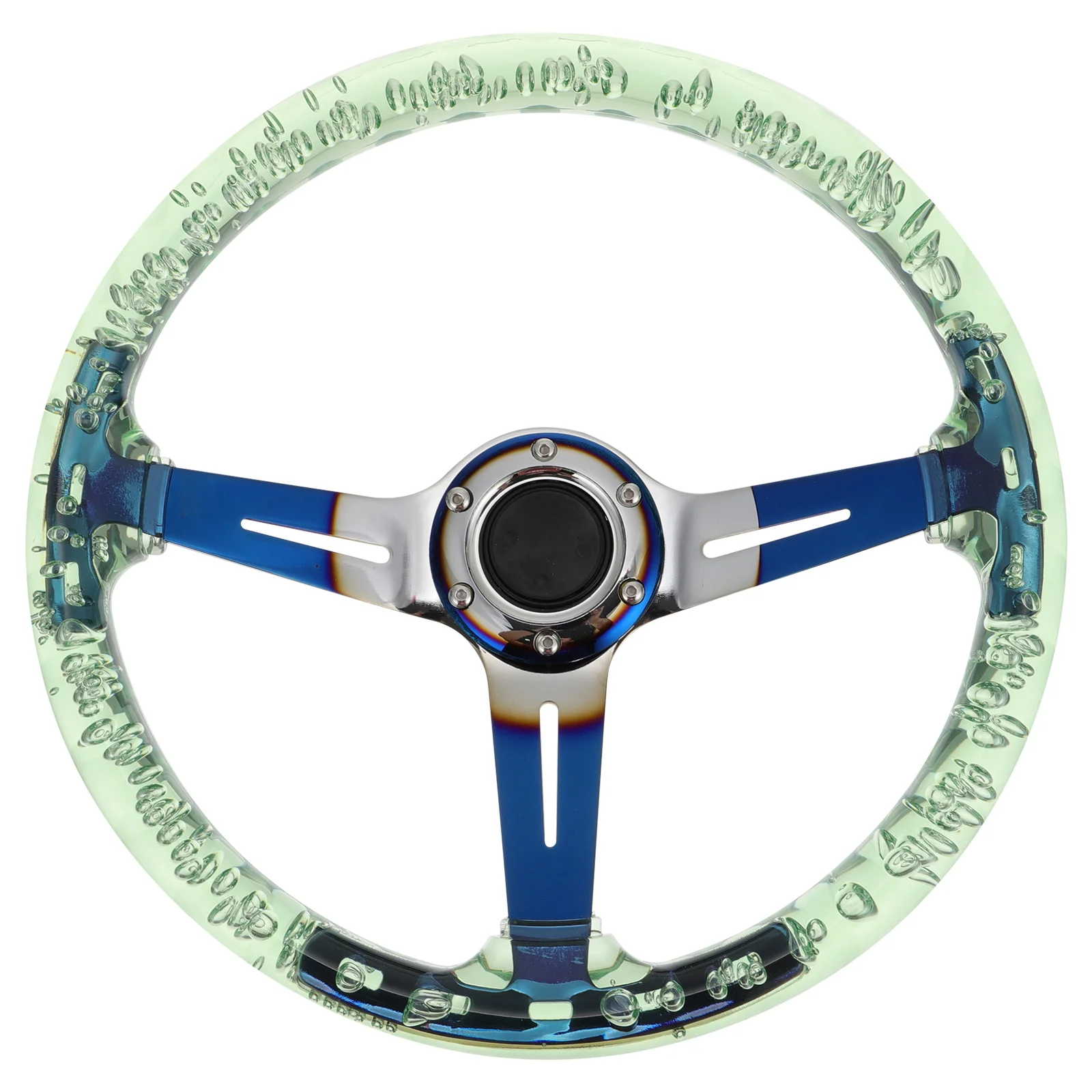 

1pc Creative Beautiful Practical Modified Steering Wheel Car Modified Decor Racing Steering Wheel
